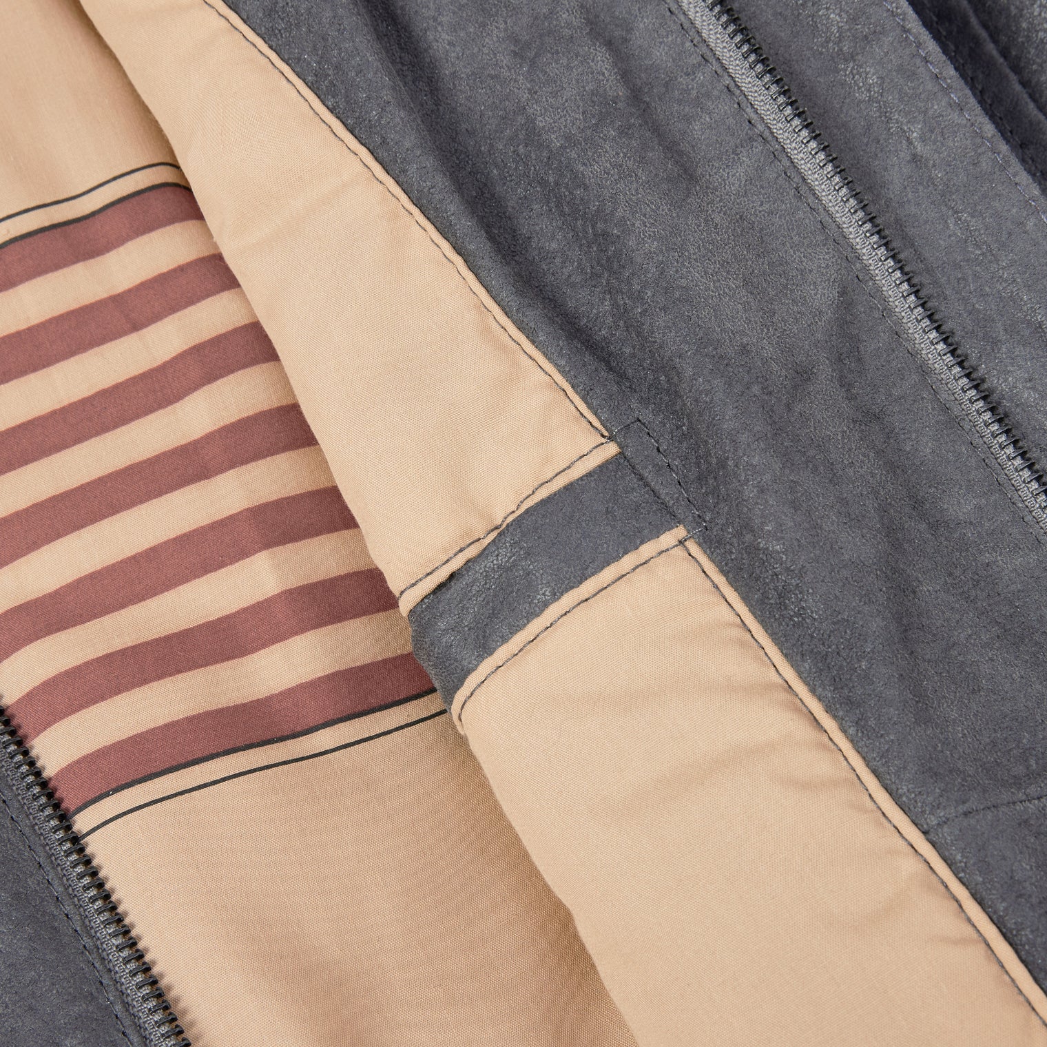 Landing Leathers Air Force Men A-2 Distressed Leather Flight Jacket