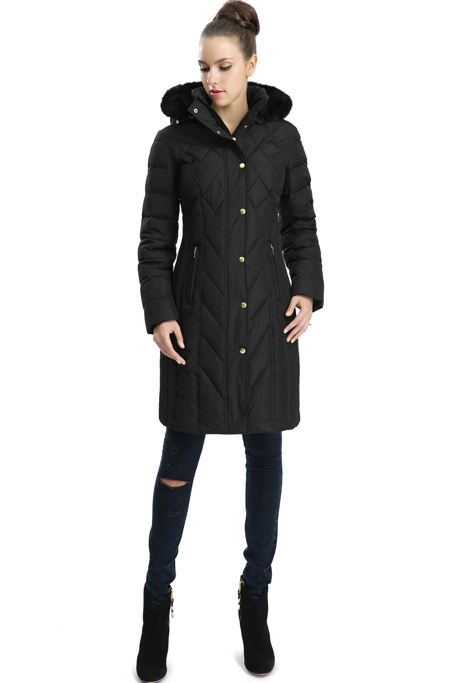 BGSD Women's "Addi" Waterproof Down Parka Coat