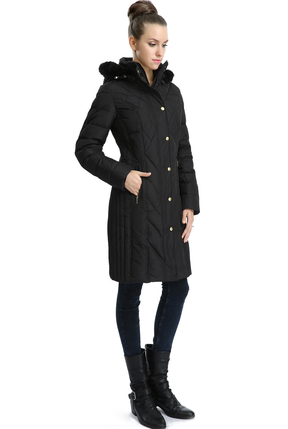 BGSD Women's "Addi" Waterproof Down Parka Coat