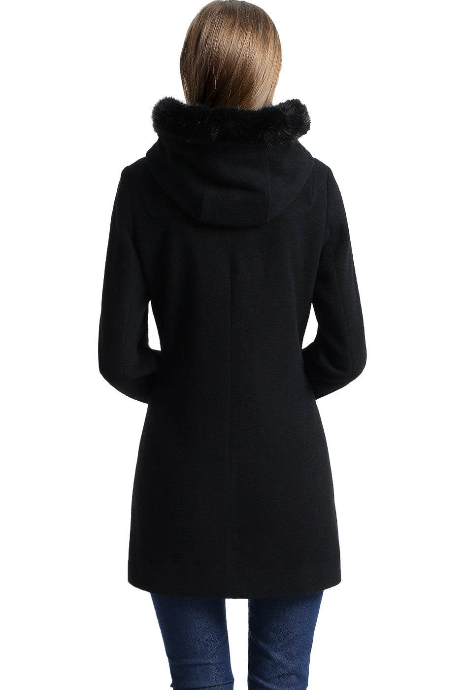 BGSD Women Lana Wool Hooded Parka Coat