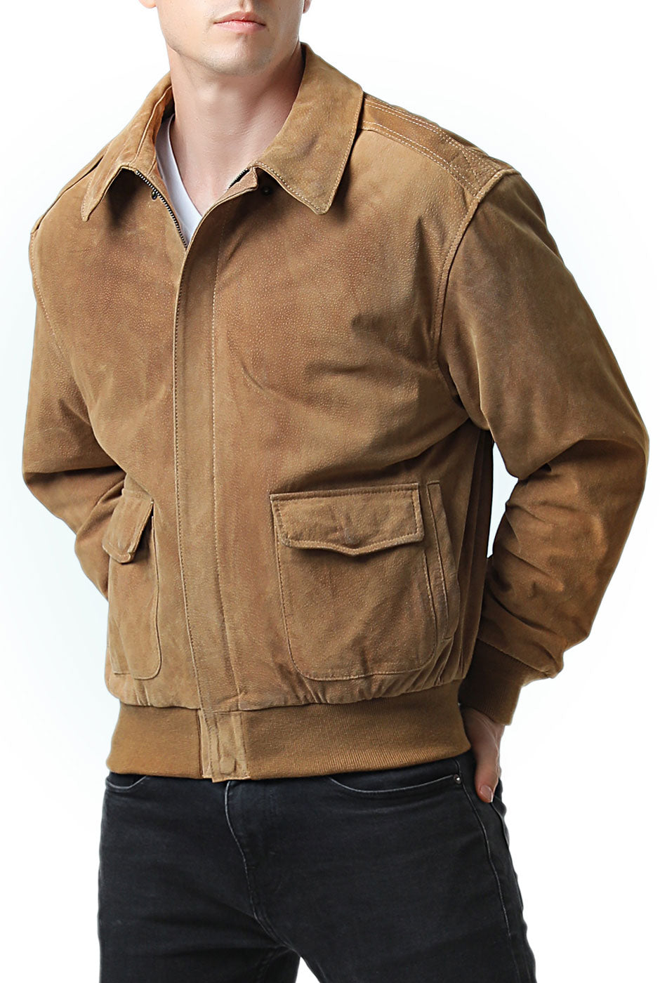 【PORTERNA】Bron Lip Bomber Jacket MUSTANG FIGHTER PILOT