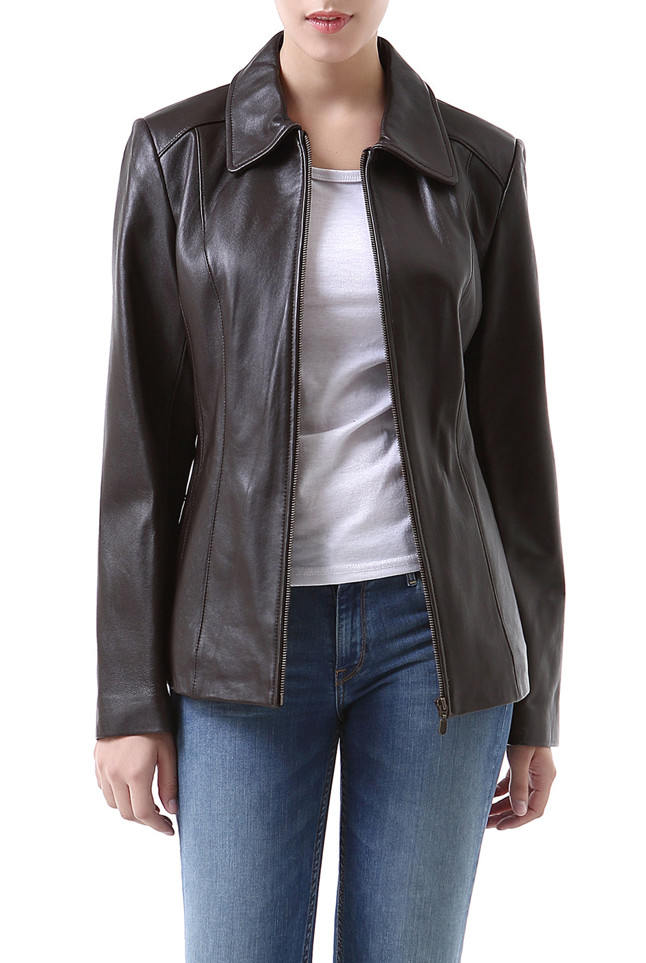 BGSD Women Miranda Lambskin Leather Jacket – Luxury Lane