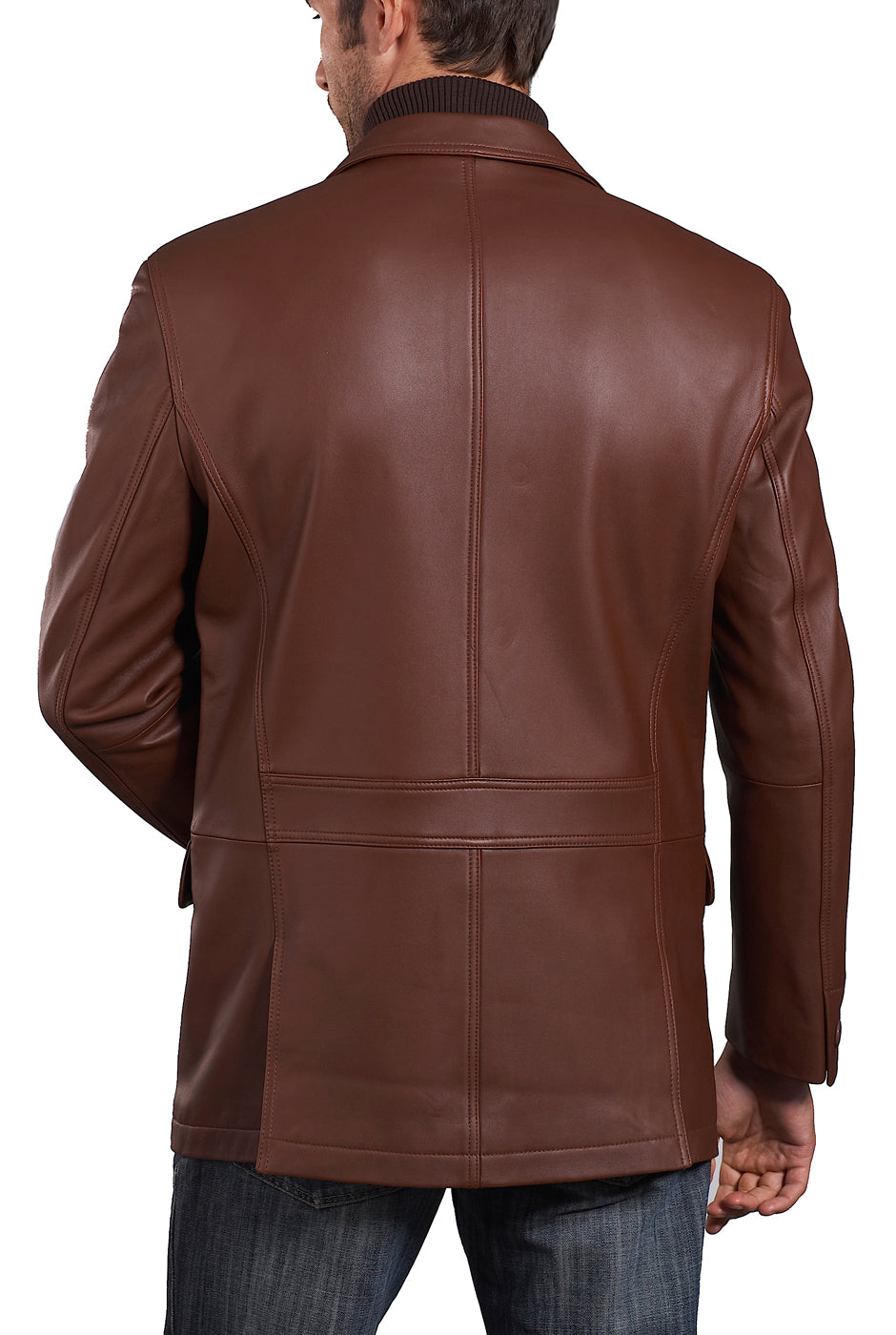 Bgsd leather blazer men discount