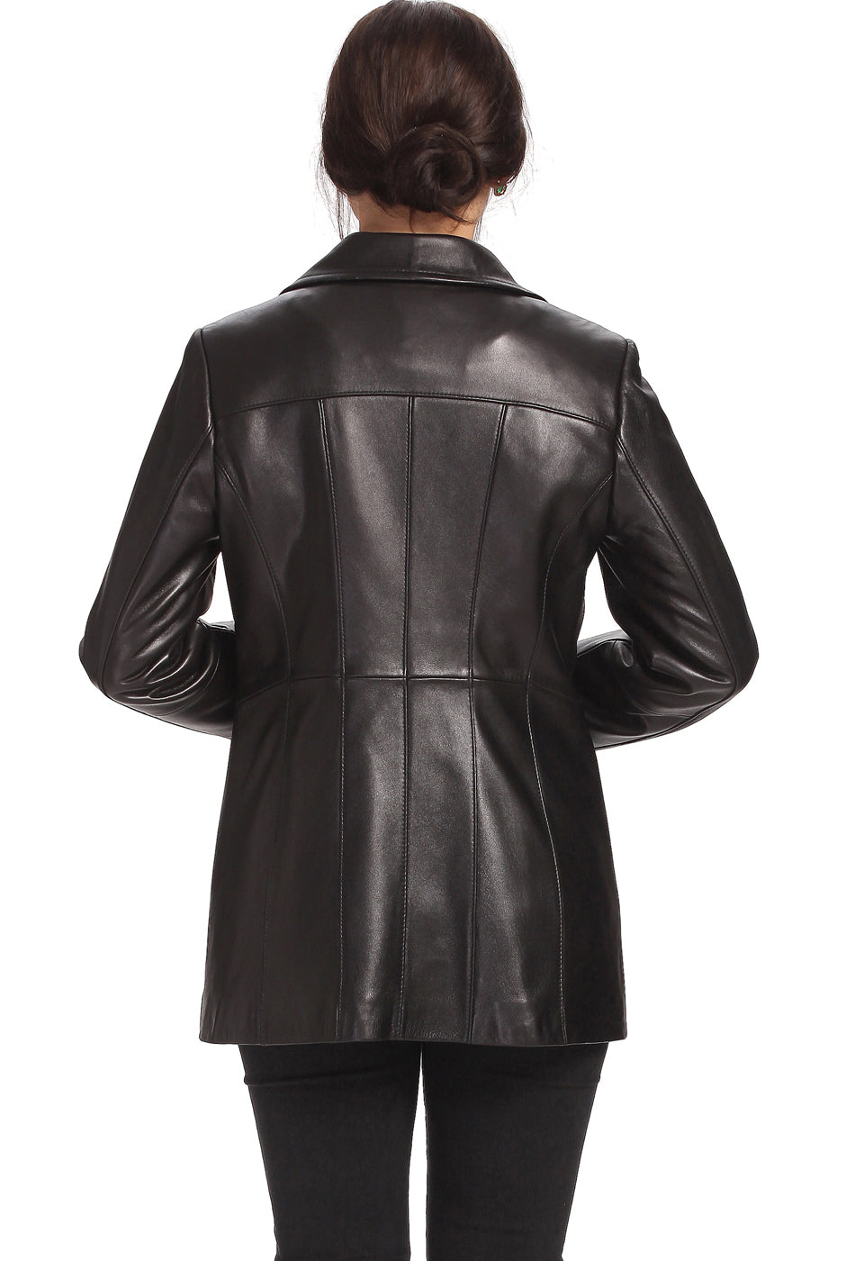 BGSD Women Becca Lambskin Leather Jacket