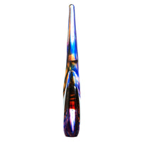 Hand Blown Abstract Sommerso Art Glass Sculpture