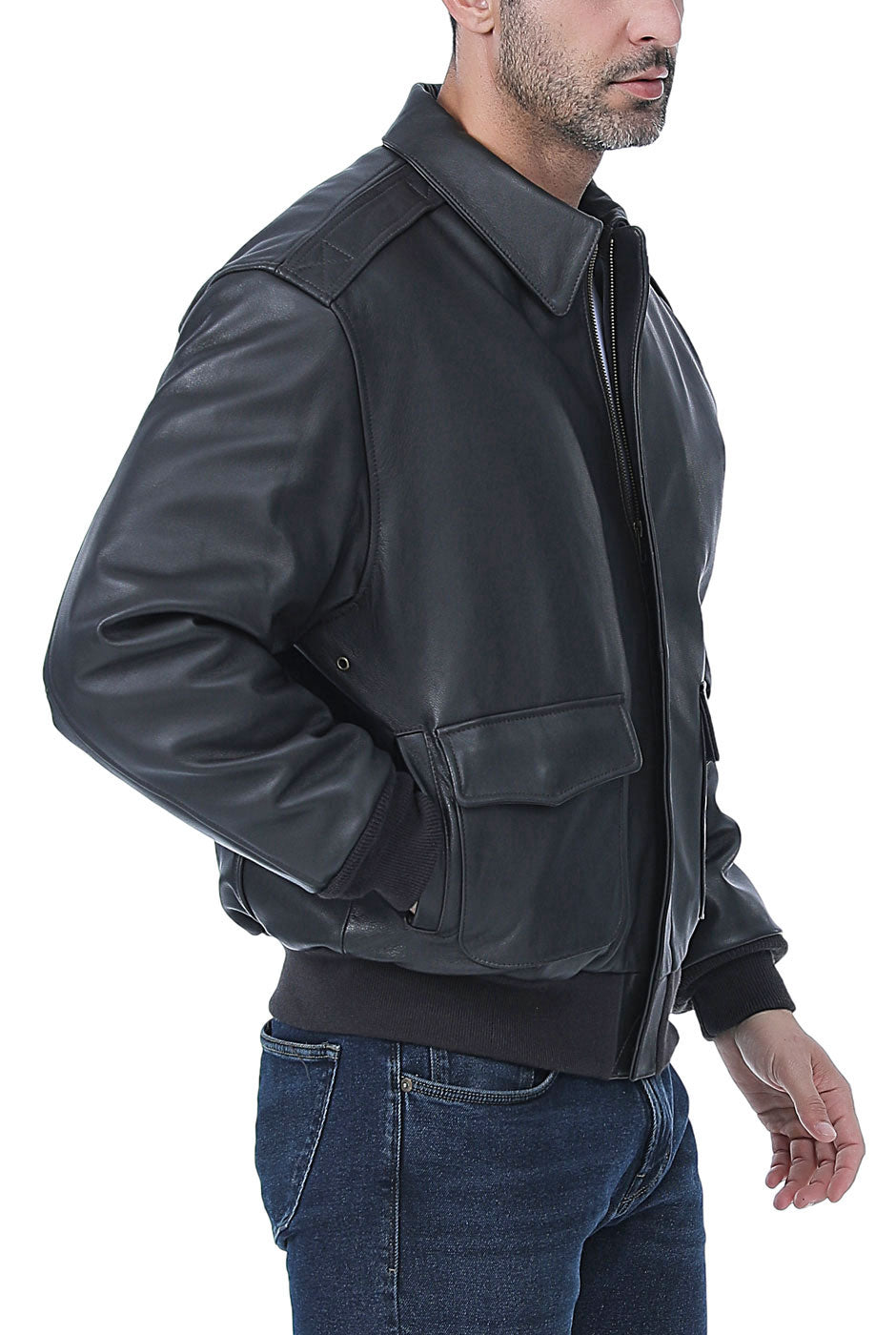 Air force hotsell landing leather jacket