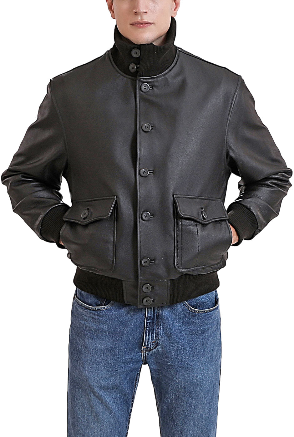 Landing leathers bomber jacket deals