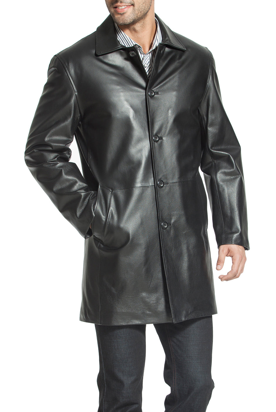 Bgsd men's leather jacket 2025