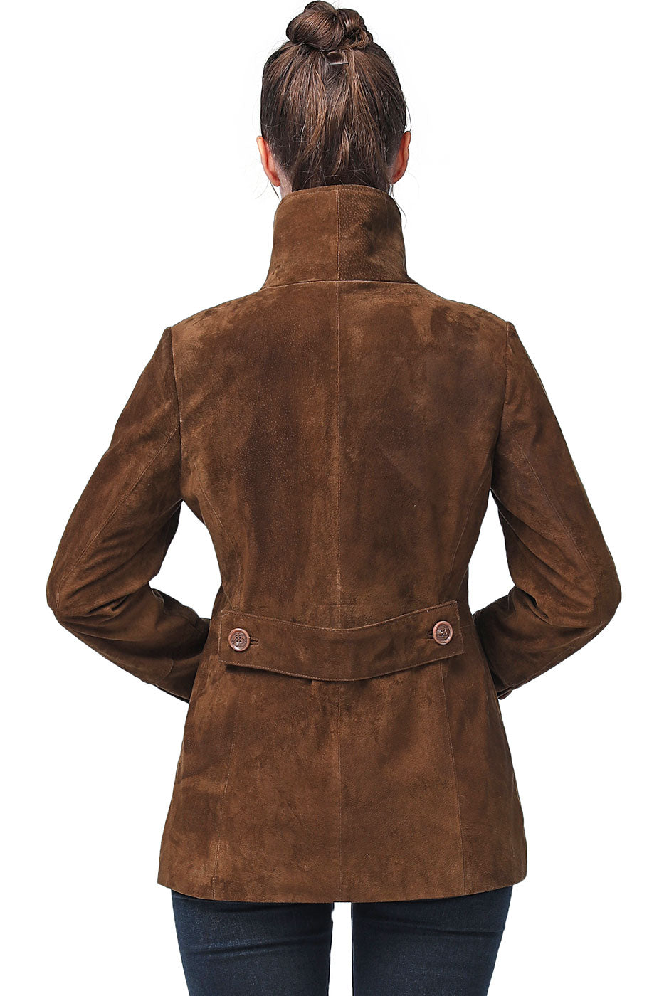 BGSD Women Jane Suede Leather Jacket