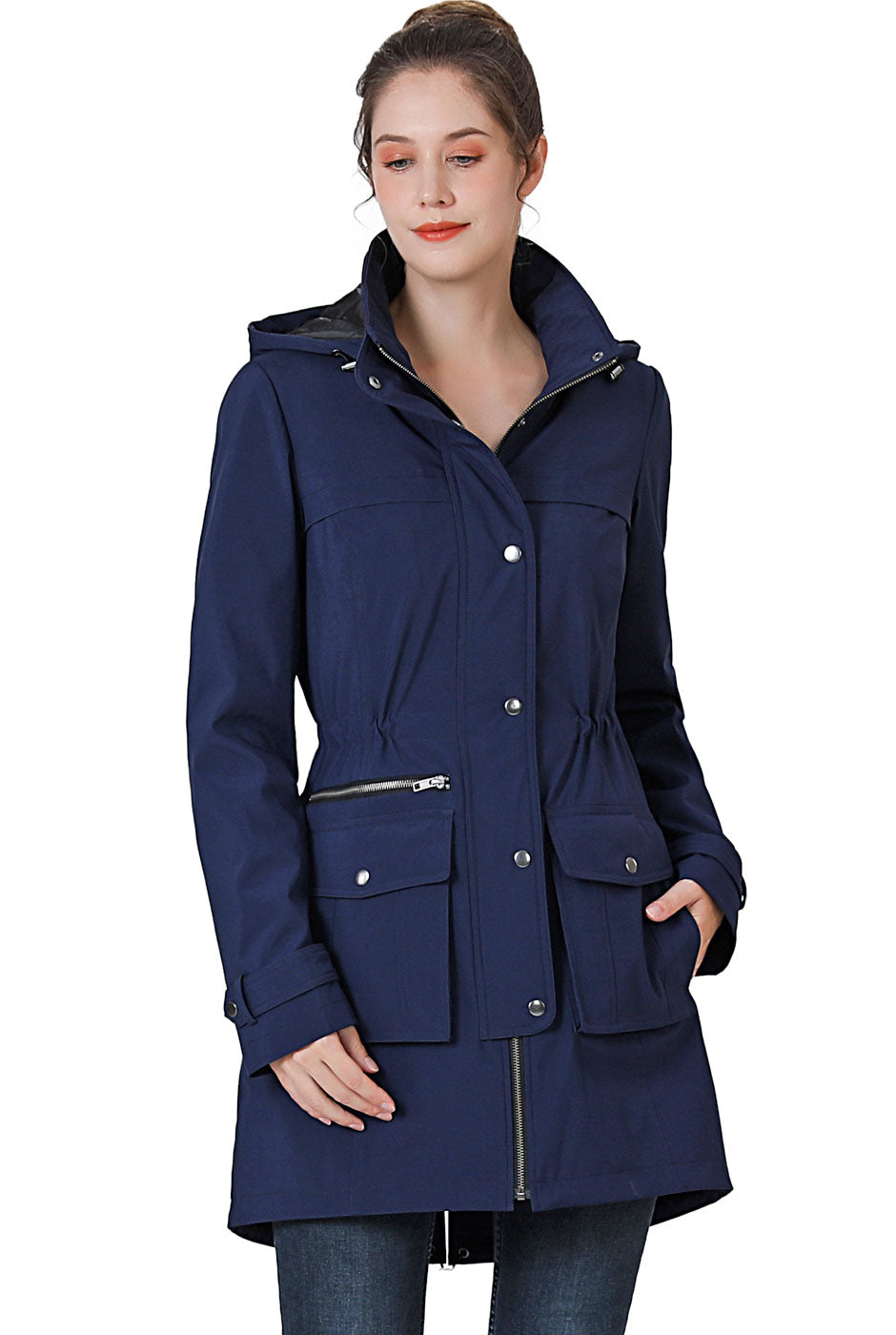 BGSD Women Amelia Waterproof Hooded Parka Coat with Removable Liner