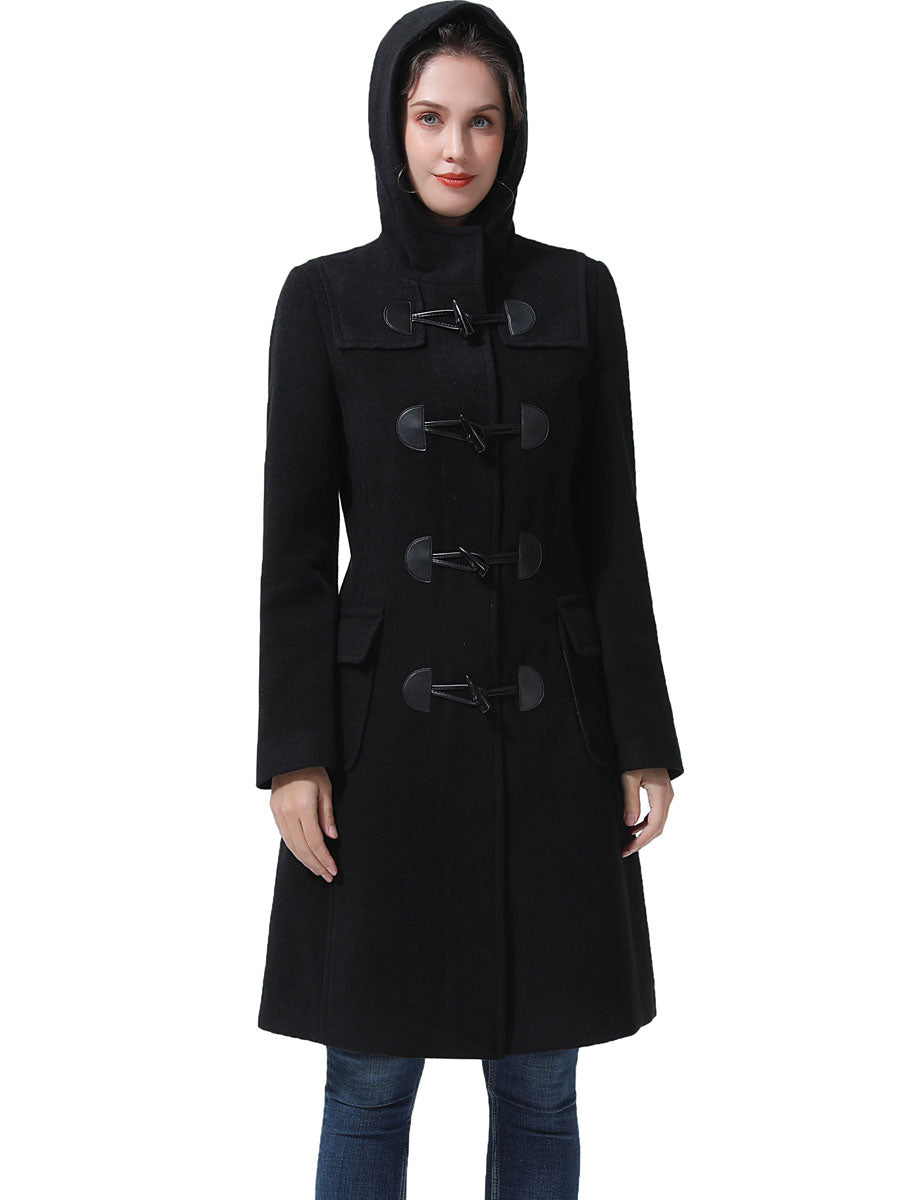 Women's wool toggle coat sale