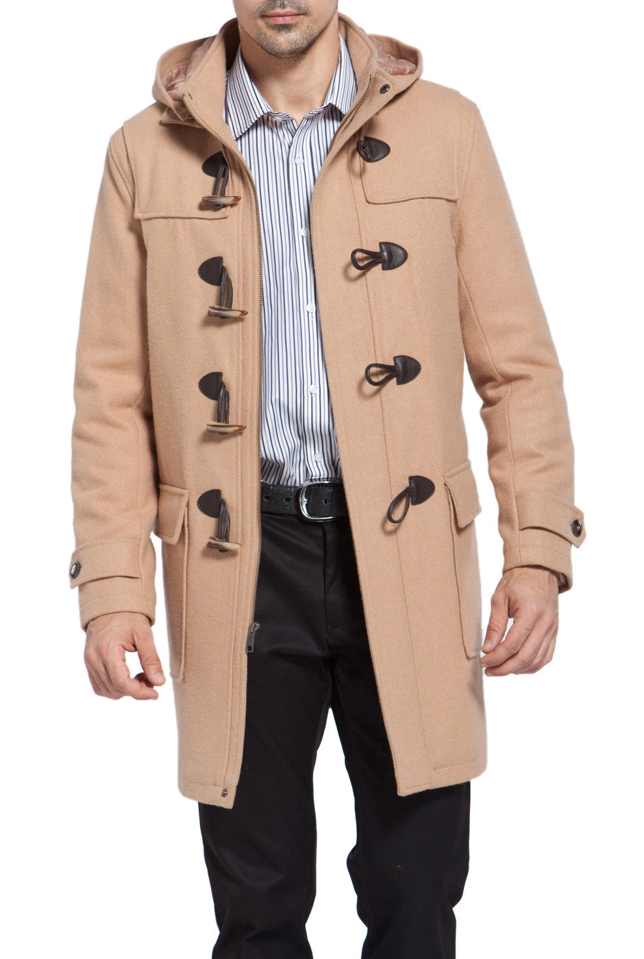 Burberry duffle deals coat mens