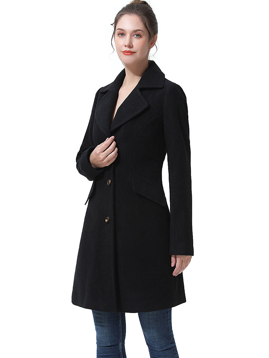 Womens mid cheap length coats