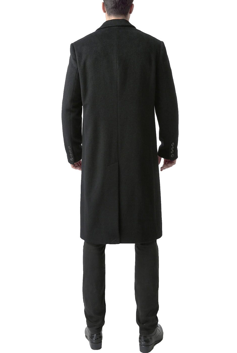 BGSD Men Hart Wool Blend Full Length Long Coat