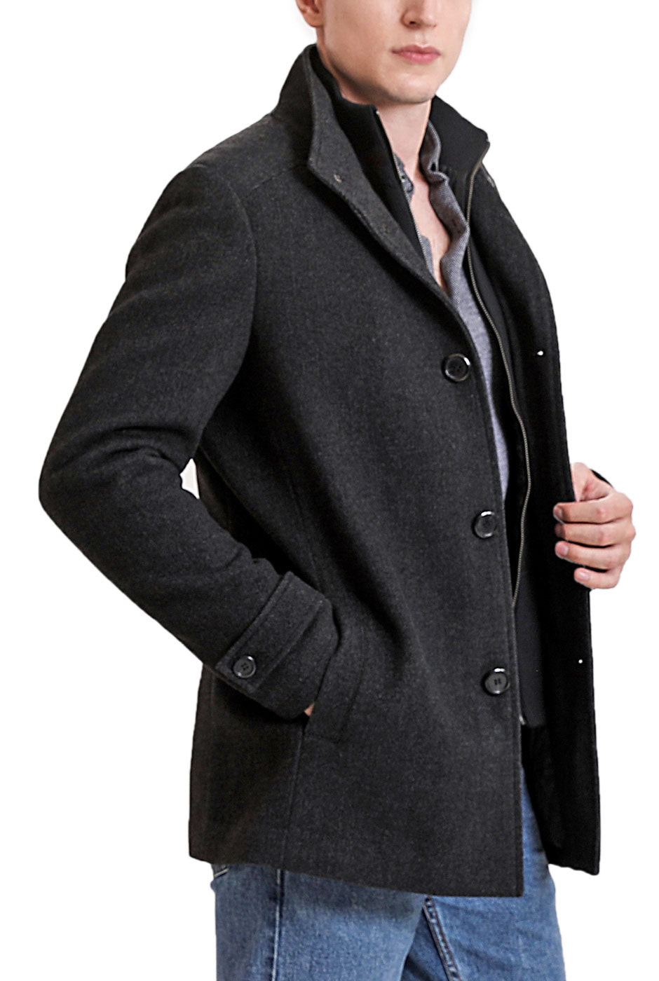 Mens herringbone car 2025 coat