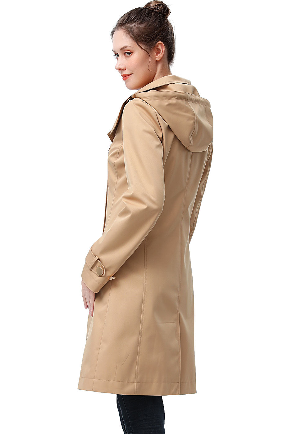 BGSD Women Amari Waterproof Hooded Trench Coat