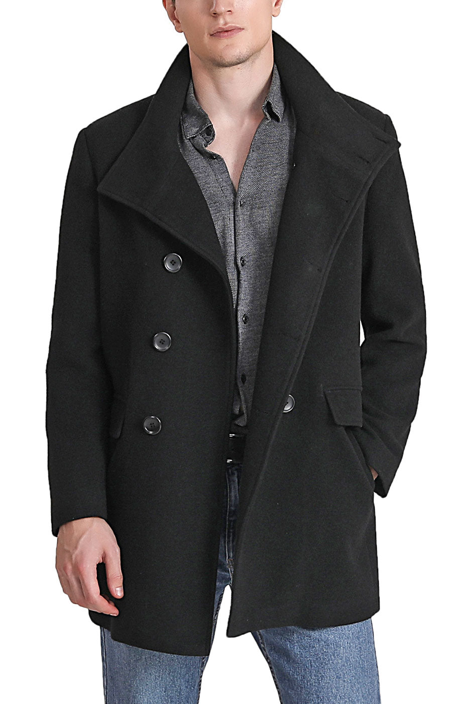 Wing hotsell collar coat