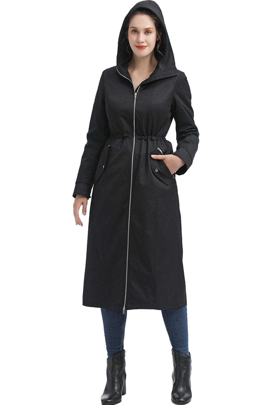 Ladies raincoat with discount zip out lining